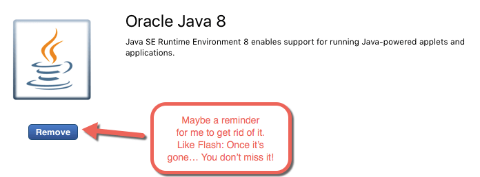 Featured image of post Is it time to remove Java?